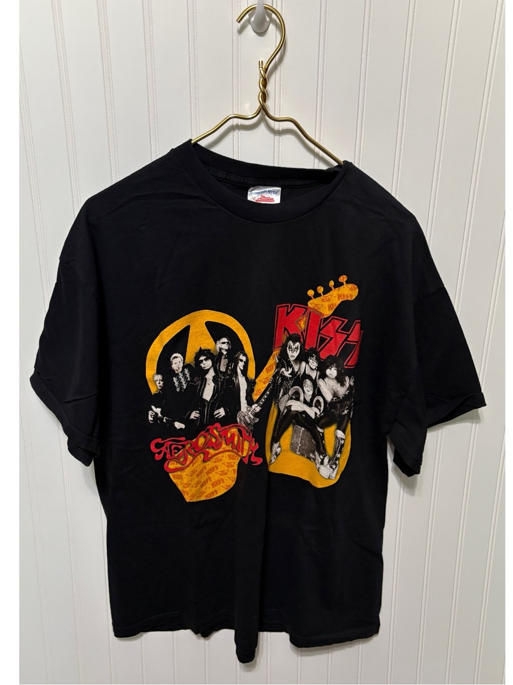 AC/DC Black Vintage 2008 2009 Y2K Rock and Roll Train Tour Tee T Shirt Size XL